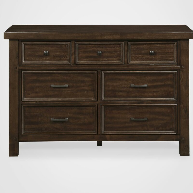 Bertini Timber Lake 7 Drawer Dresser Reviews Wayfair