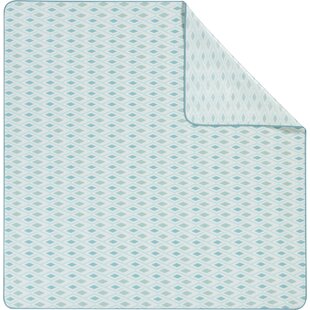 Diamond Aqua Picnic Blanket By Biederlack