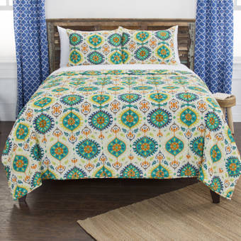Bungalow Rose Zeledon 3d Pop Quilt Set Wayfair