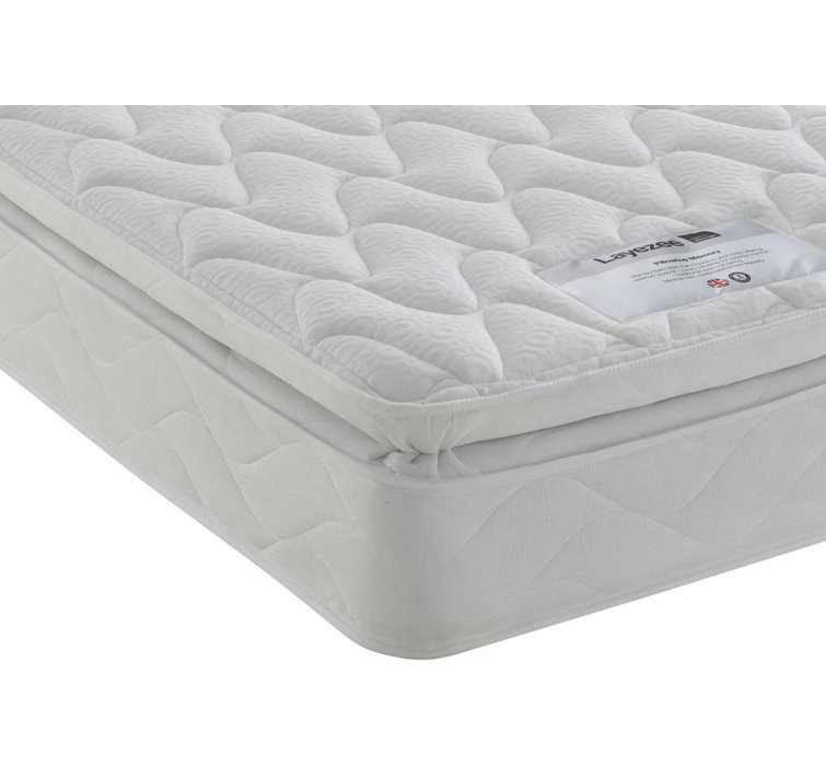 layezee comfort memory pillow top mattress