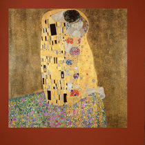 Gustav Klimt The Kiss Framed Wayfair