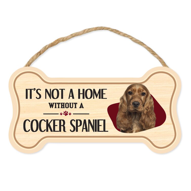 Bloodhound Wood Dog Sign Wall Plaque Photo Display 5 x 10 A House Is Not A ... 