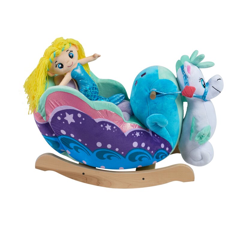 mermaid rocking horse