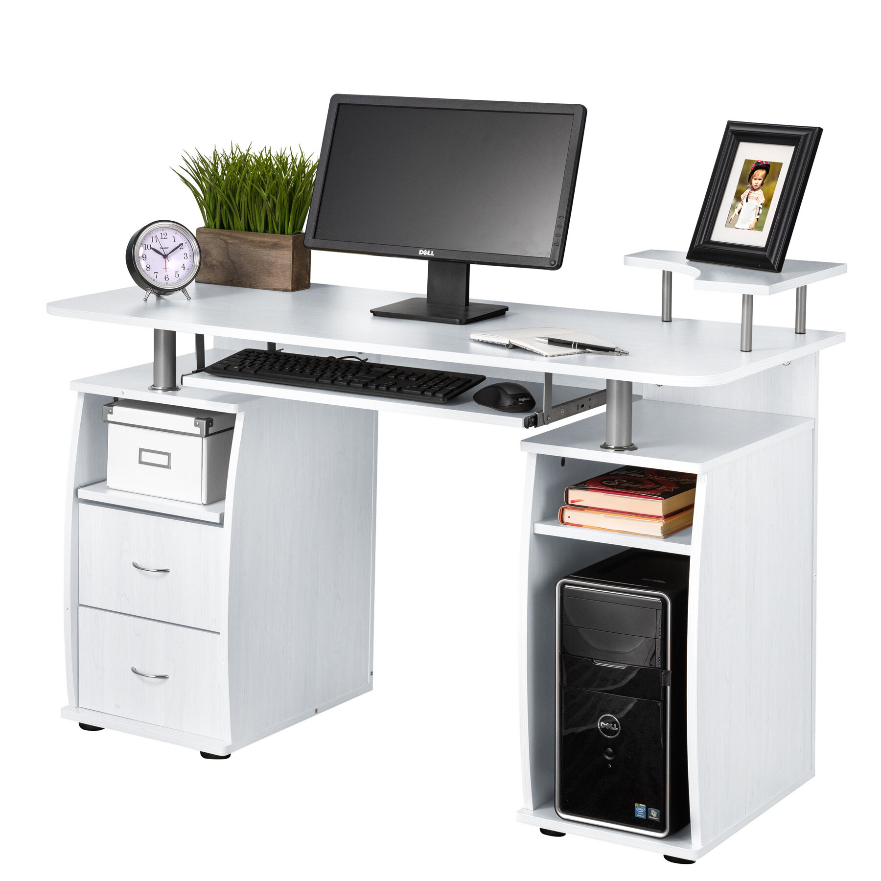 Ebern Designs Keeley Office Computer Desk Wayfair Ca