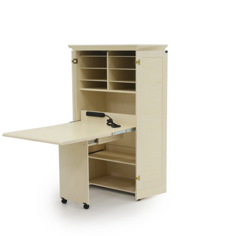 Decor Craft And Sewing Armoire With Table Reviews Wayfair