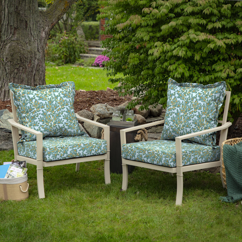 Charlton Home Caneadea Leaf Deep Outdoor Lounge Chair ...