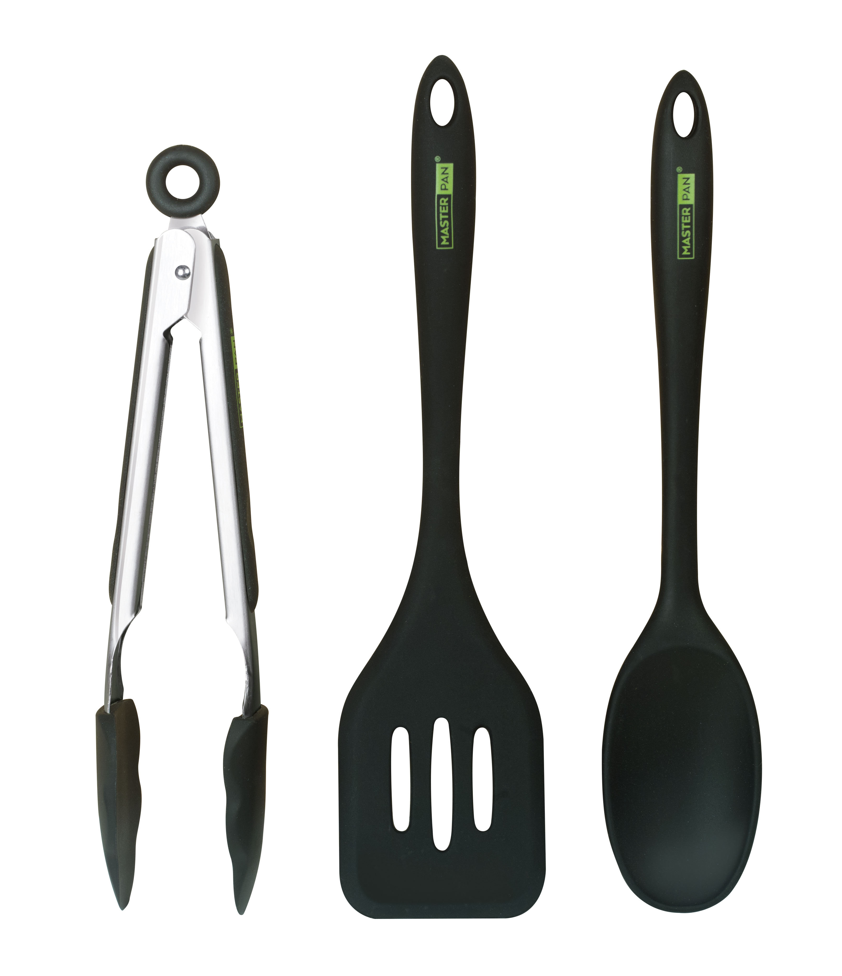 Master Pan 3 Piece Silicone Kitchen Utensils Set Reviews Wayfair
