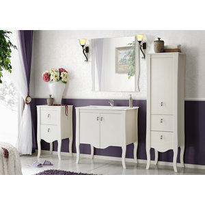 80 cm x 82 cm Schrank Elizabeth von Belfry Bathroom