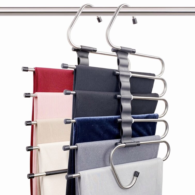 Set of 10 Metallic Hangers