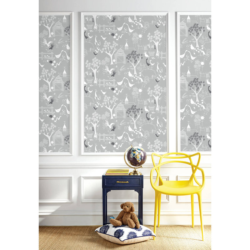 Harriet Bee Holcroft Rise And Shine 18 L X 20 5 W Peel And Stick