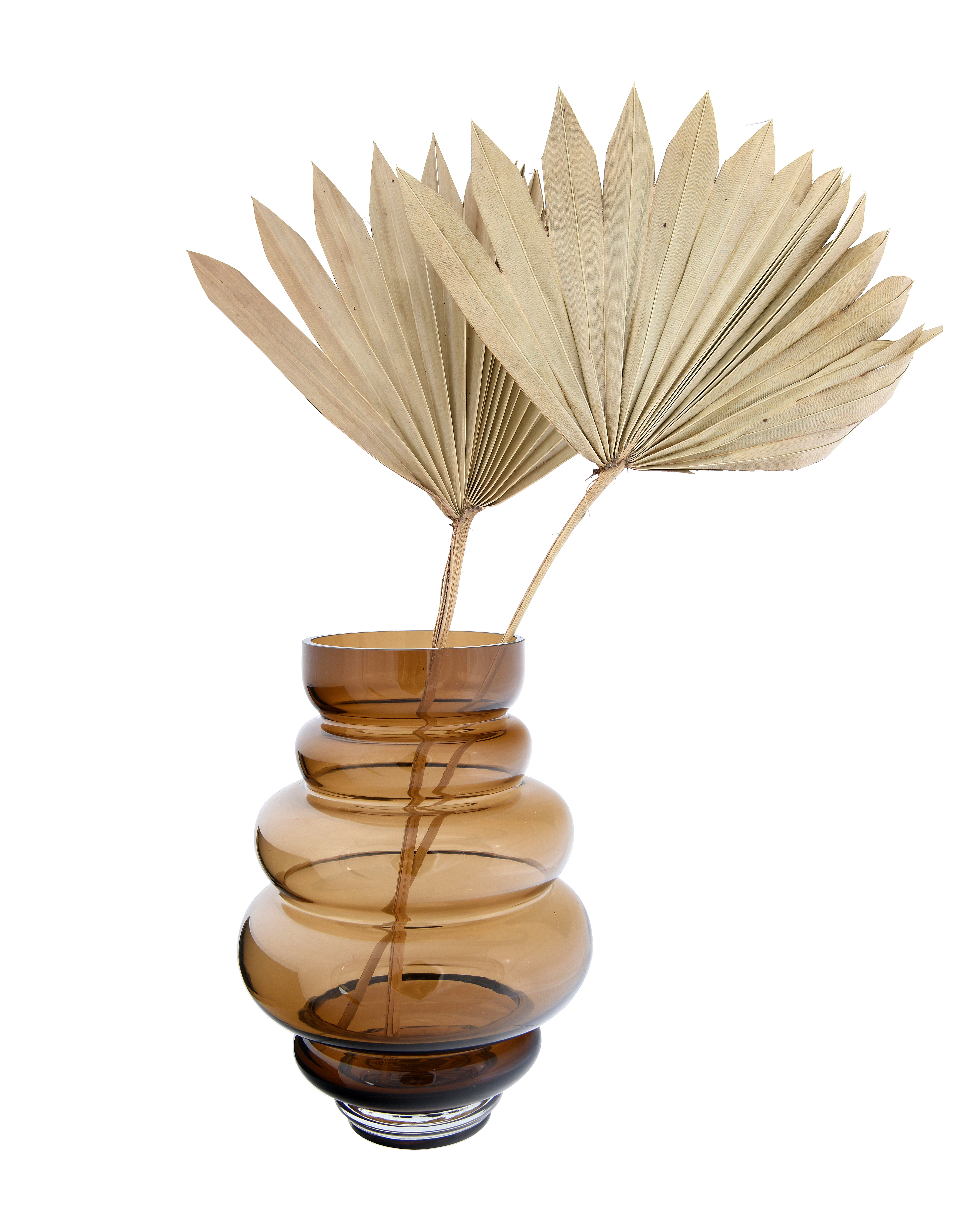 Atalissa Brown 9 25 Glass Table Vase Reviews Allmodern