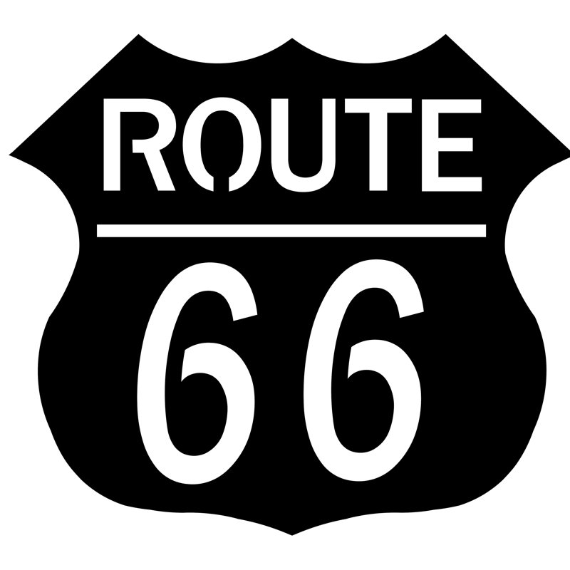 Millwood Pines Route 66 Road Steel Laser Cut Wall Decor Wayfair