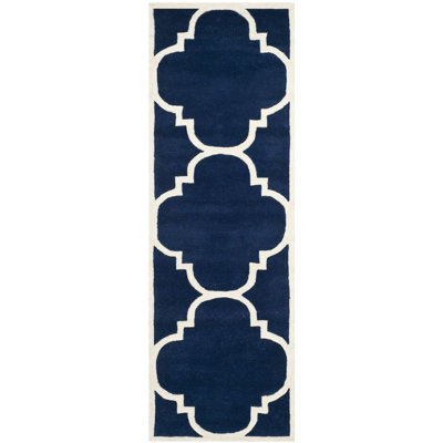 Carolene Hand Tufted Wool Geometric Rug
