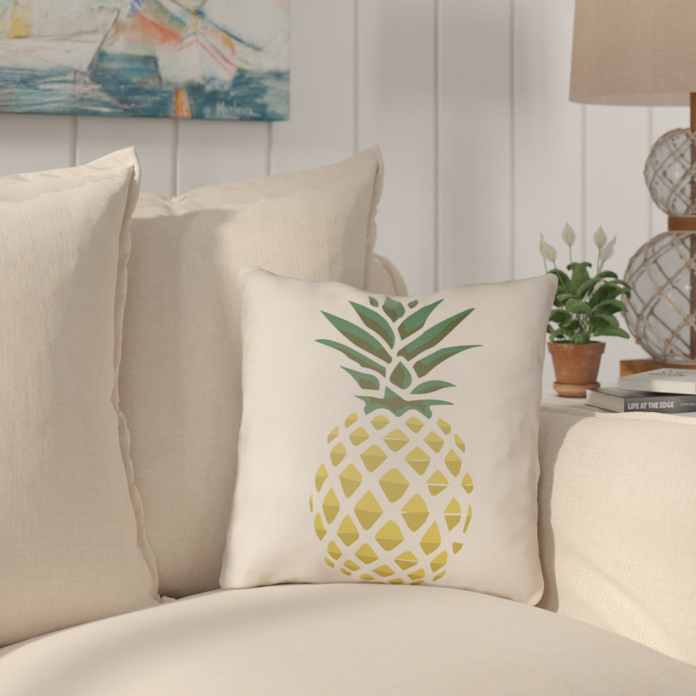 pineapple lumbar pillow