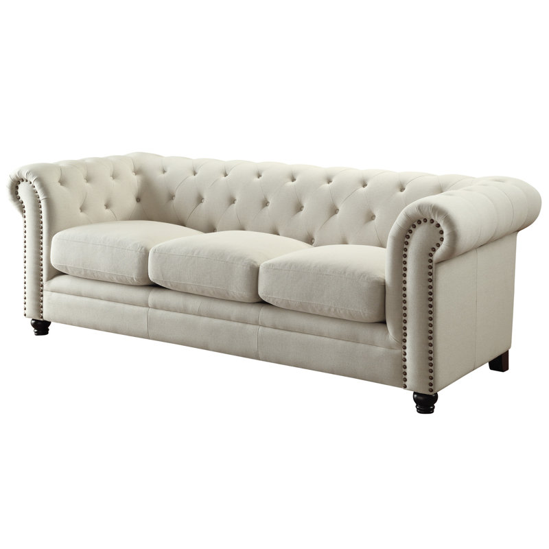 Dalila Chesterfield Sofa Reviews Birch Lane Dalila Chesterfield Sofa