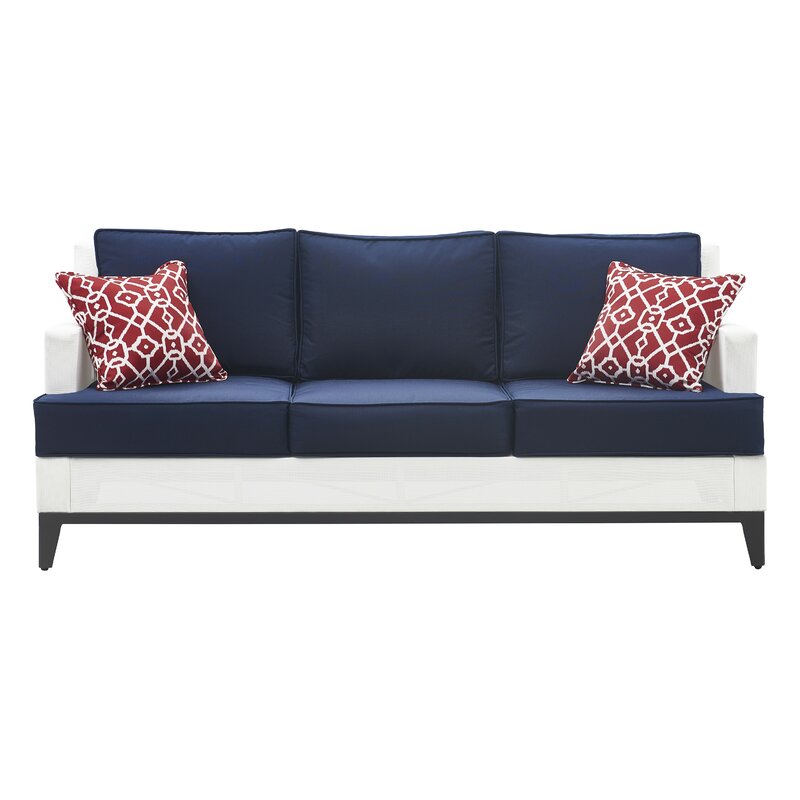 Tommy Hilfiger Hampton Patio Sofa With Cushions Wayfair