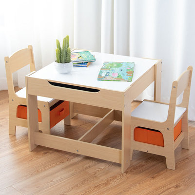 Kids Square Play / Activity Table and Chair Set