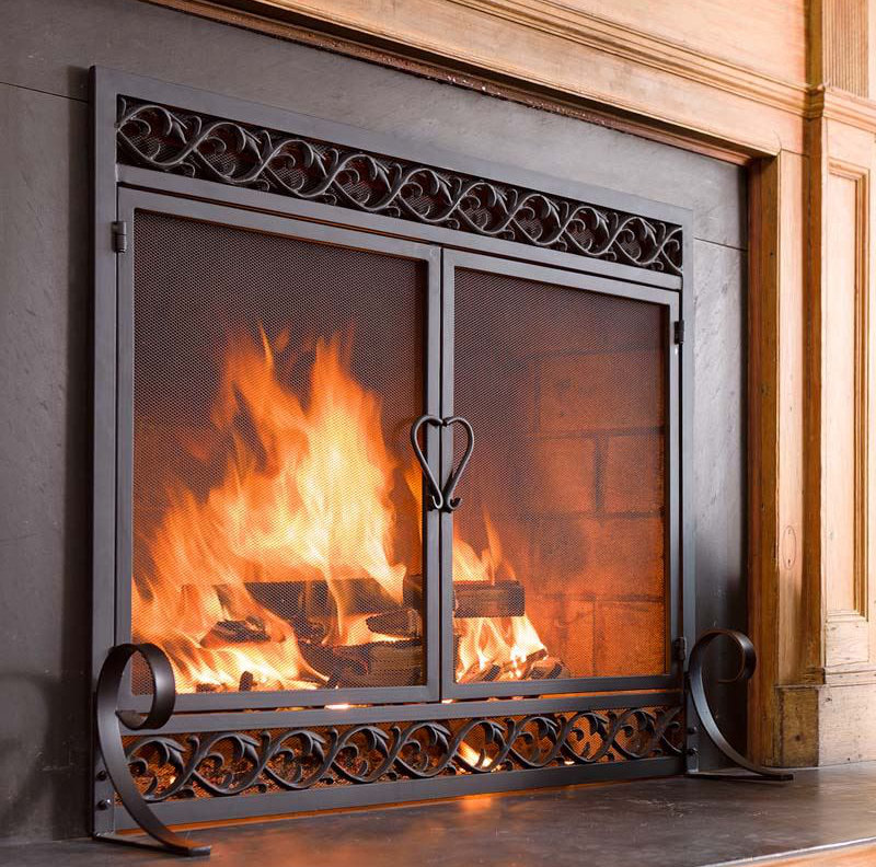 Image result for fireplace screen