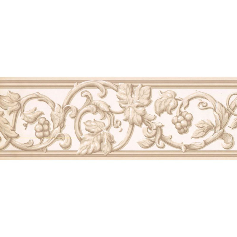Astoria Grand Cossette Leaves 15 L X 7 W Wallpaper Border Wayfair