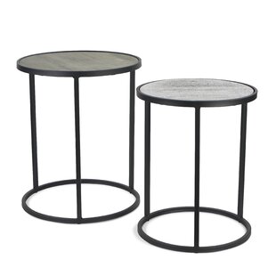 Cristiano 22'' Tall Frame Nesting Tables by Gracie Oaks