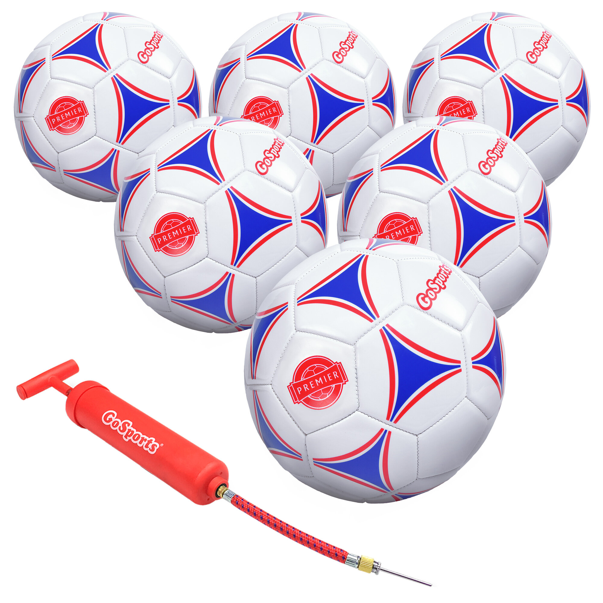 Soccer Deflated Mini Soccer Ball with Pump Mini Kids Size 3 Soccer Ball 