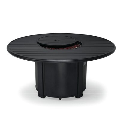 alazhia geneva concrete propane fire pit table