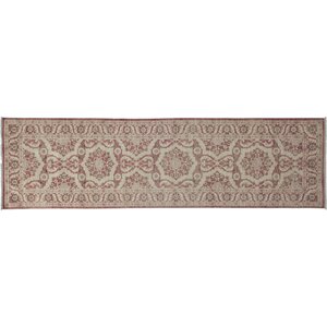 One-of-a-Kind Oushak Hand-Knotted Pink Area Rug