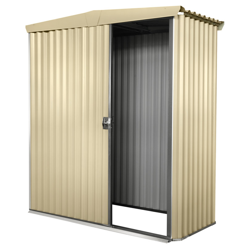 Stratco Handi Mate Model 2 Sliding Door 6 Ft W X 5 Ft D Metal Storage Shed Wayfair