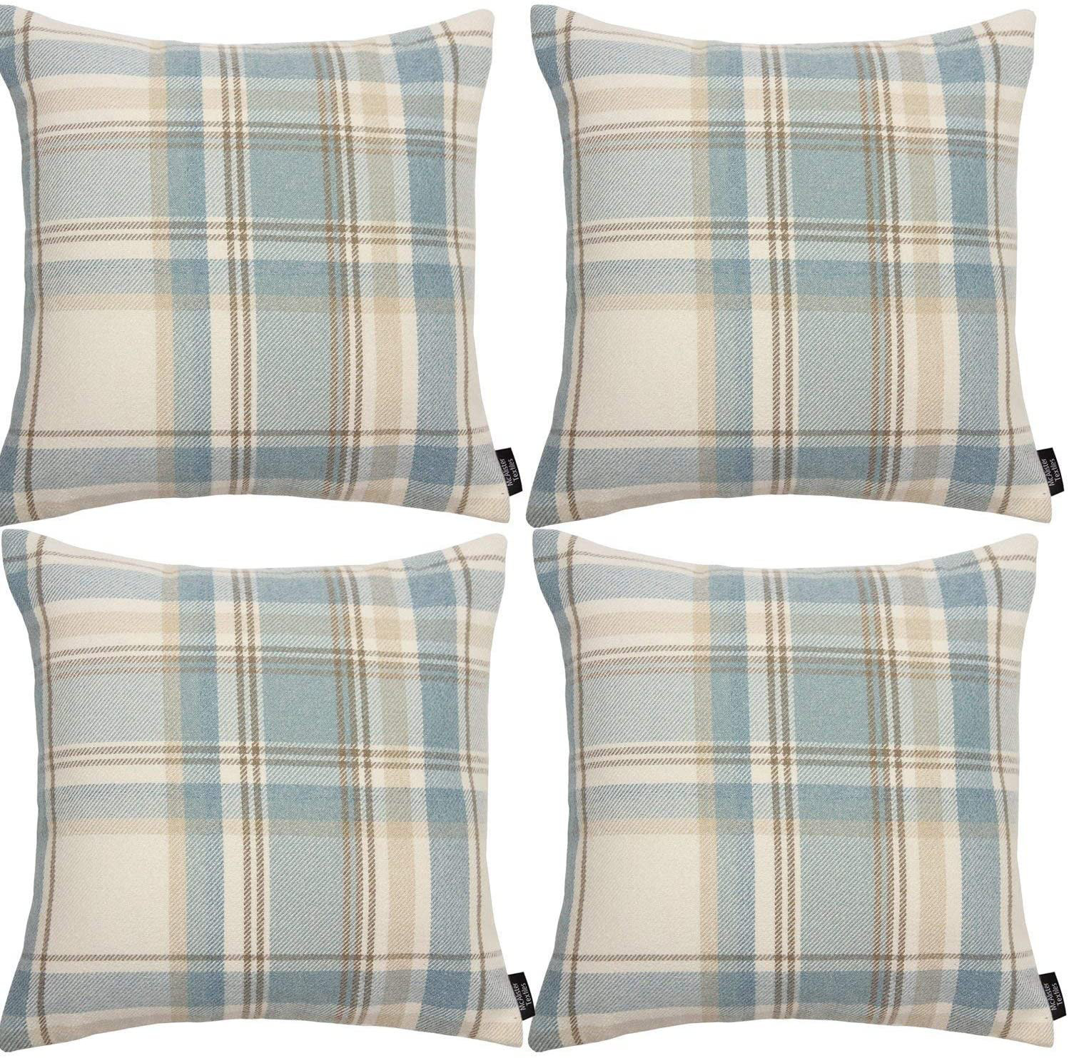plaid cushions