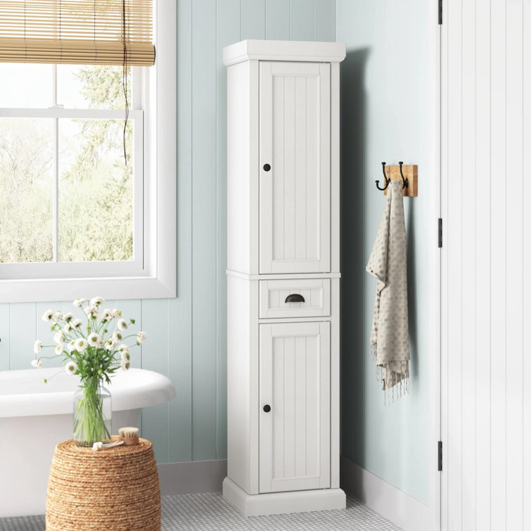 Sand Stable Carmel 16 W X 72 H X 14 D Linen Cabinet Reviews Wayfair