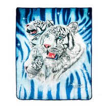 White Tiger Blanket Wayfair