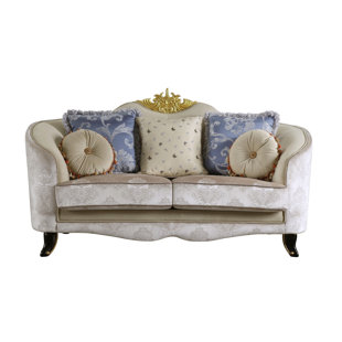 Go to store & view more images Rosdorf Park Quane Loveseat w/5 Pillows
