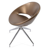 Crescent Spider Swivel Side Chair (Set of 2) by sohoConcept