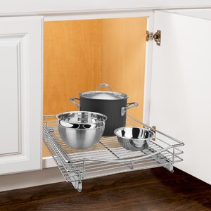 Roll Out Cabinet Organizer - Pull Out Drawer - Under Cabinet Sliding Shelf - 17