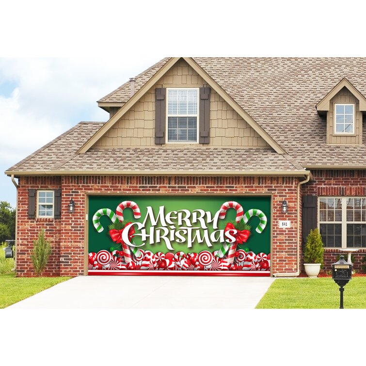 The Holiday Aisle® Candy Garage Door Mural & Reviews | Wayfair