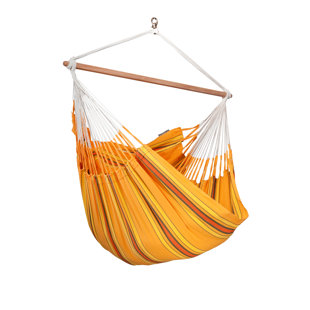 Go to store & view more images CURRAMBERA Cotton and Polyester Chair Hammock by LA SIESTA
