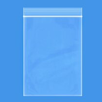 5" x 8" Pack of 200 Plymor Zipper Reclosable Plastic Bags 2 Mil with Hang-Hole 