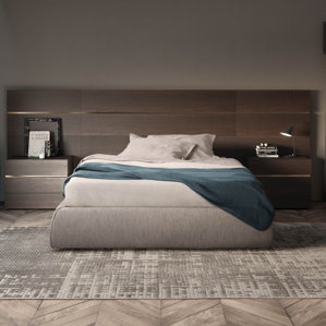 People Upholstered Platform Bed by Pianca USA