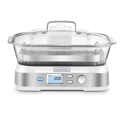 5 Quart CKSTSTMD5-W-015 Oster Double Tiered Food Steamer White