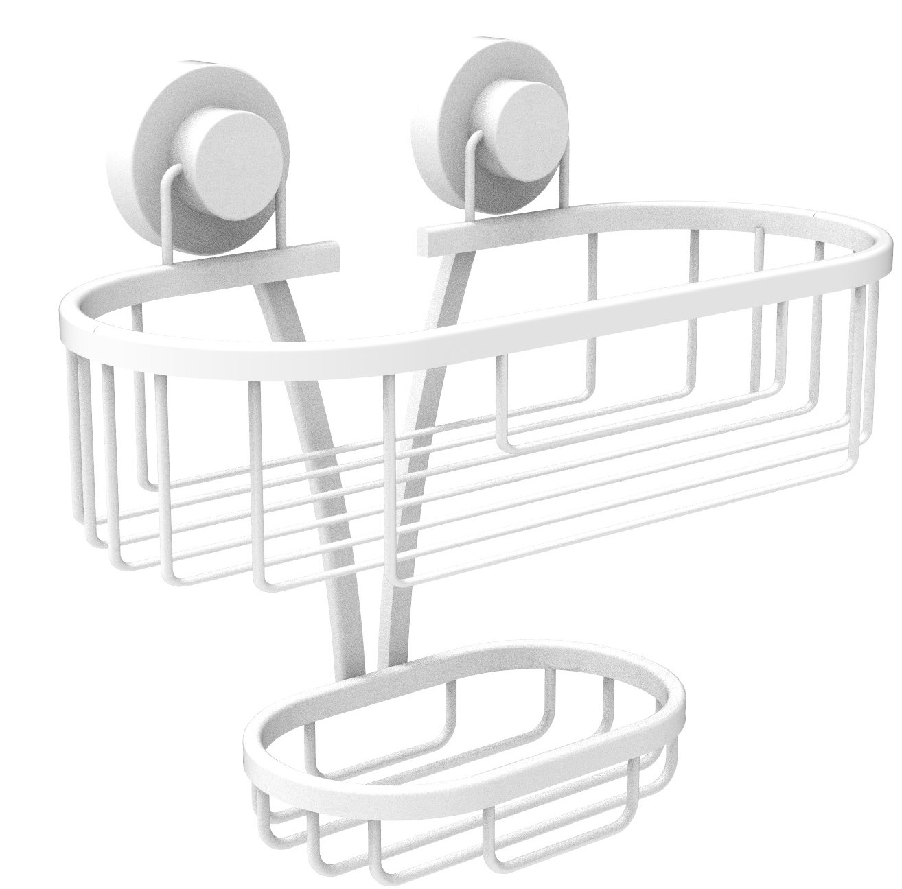 Rebrilliant Zosia Extra Strong Suction Cup Shower Caddy Wayfair Zosia Extra Strong Suction Cup