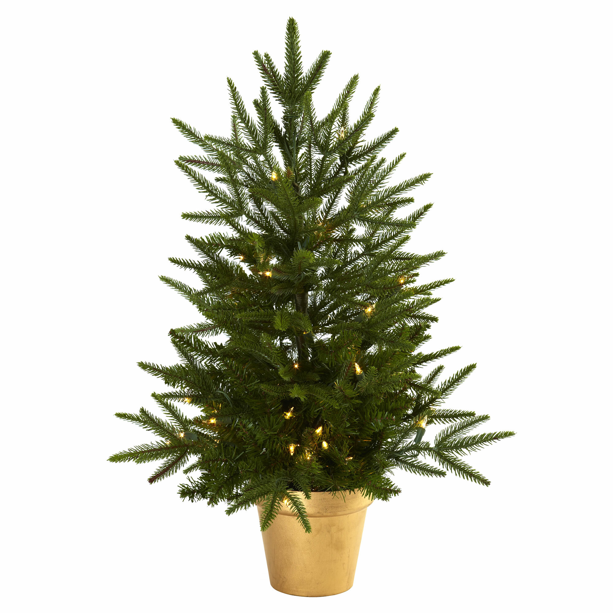 small artificial christmas tree