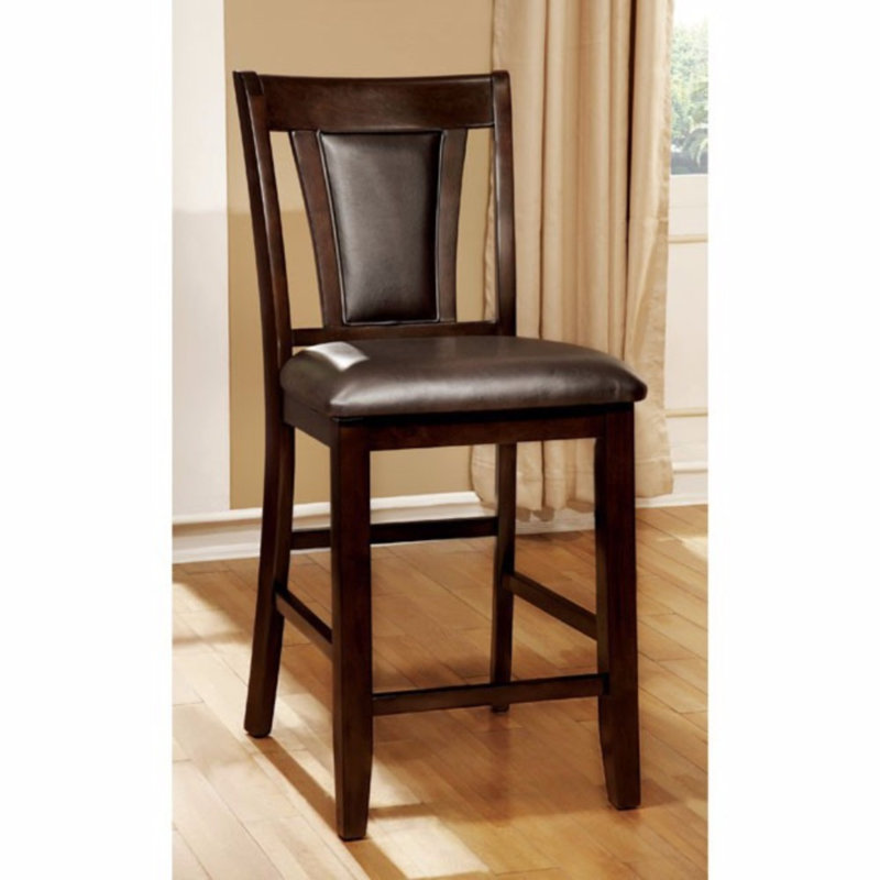 Red Barrel Studio Johannes Contemporary Counter Height Solid Wood Dining Chair Reviews