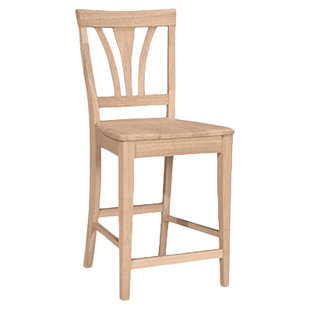 Unfinished 30 Bar Stool