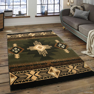 Native American Runner Rug Wayfair Iberide High Quality Woven Native American Runner Double Shot Drop Sch Carving Sage Green Area Rug