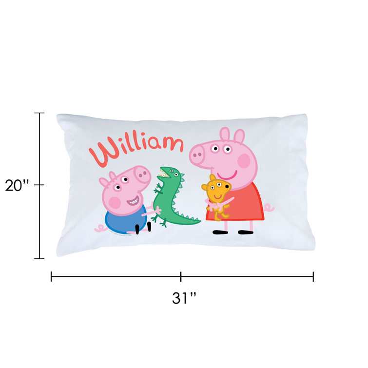 peppa pillowcase