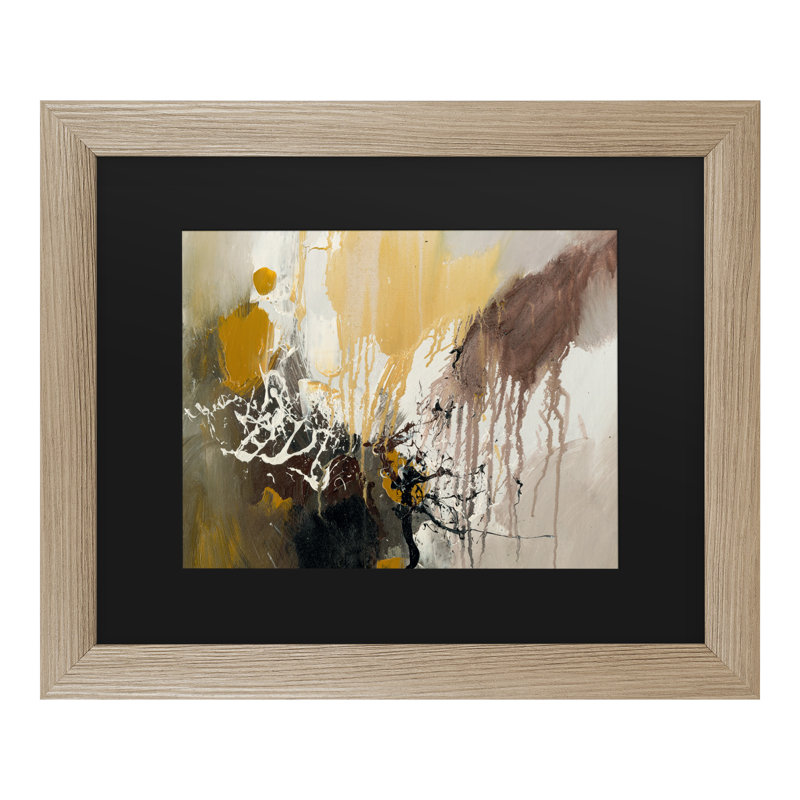 Wrought Studio Abstract I Framed Acrylic Painting Print On