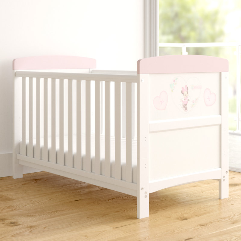 obaby minnie mouse cot bed