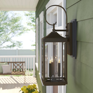 Go to store & view more images Charleston 3-Light Outdoor Wall Lantern by Sol 72 Outdoor