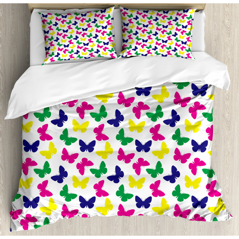 East Urban Home Ambesonne Modern Duvet Cover Set Rainbow