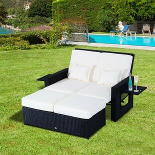Sequim Garden Daybed With Cushions By Sol 72 Outdoor